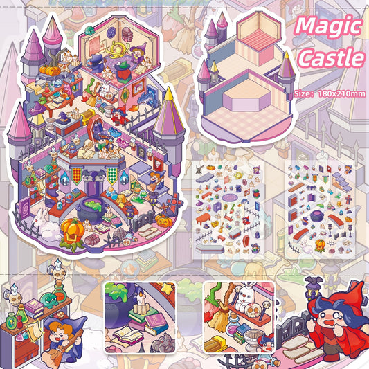 Adorable Shop-DIY 3D Miniature Scenes sticker