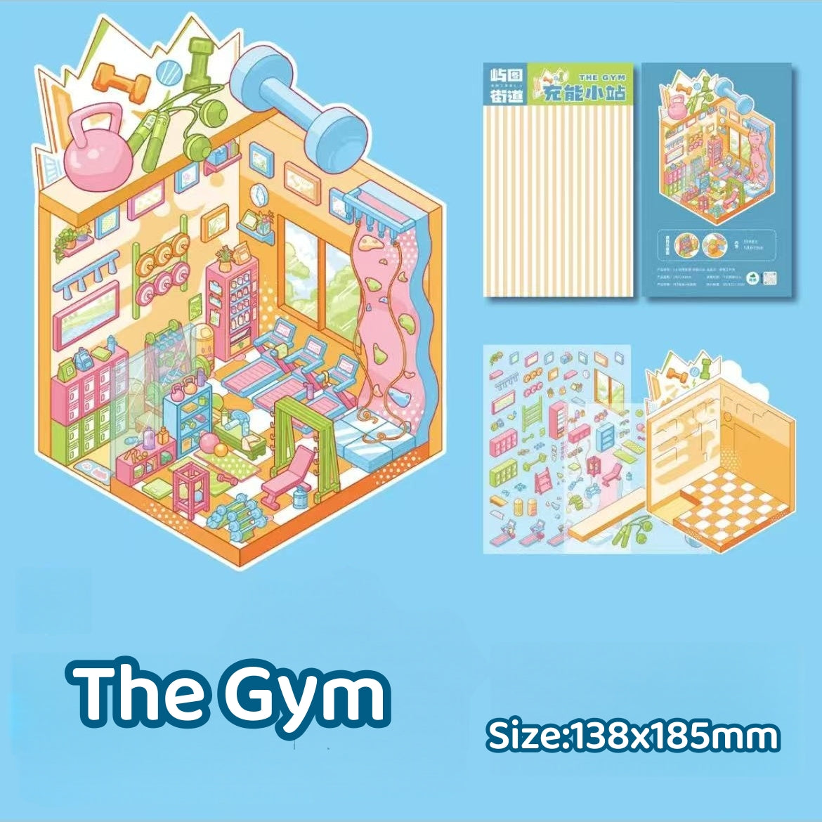 Healing Store-DIY 3D Miniature Scene Sticker