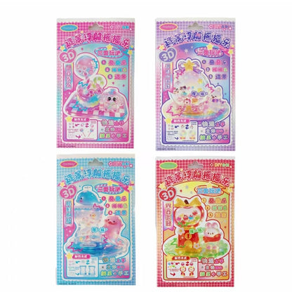 Embossed Scene Shaker-3D Stackable Sticker