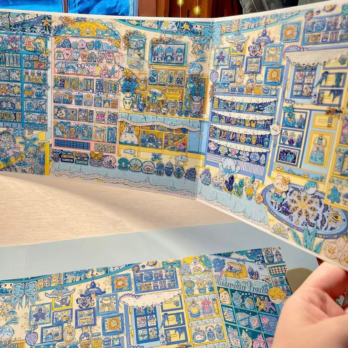 Wonder Emporium-DIY 3D Miniature Sticker Scene