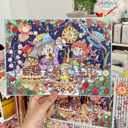 Dark Fairy Tale-DIY 3D Scene Sticker-Miniature Scenes