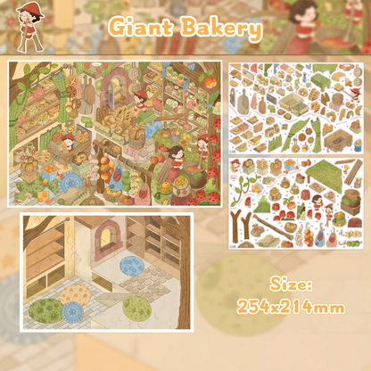 Fable Grove-DIY 3D Miniature Sticker Scene