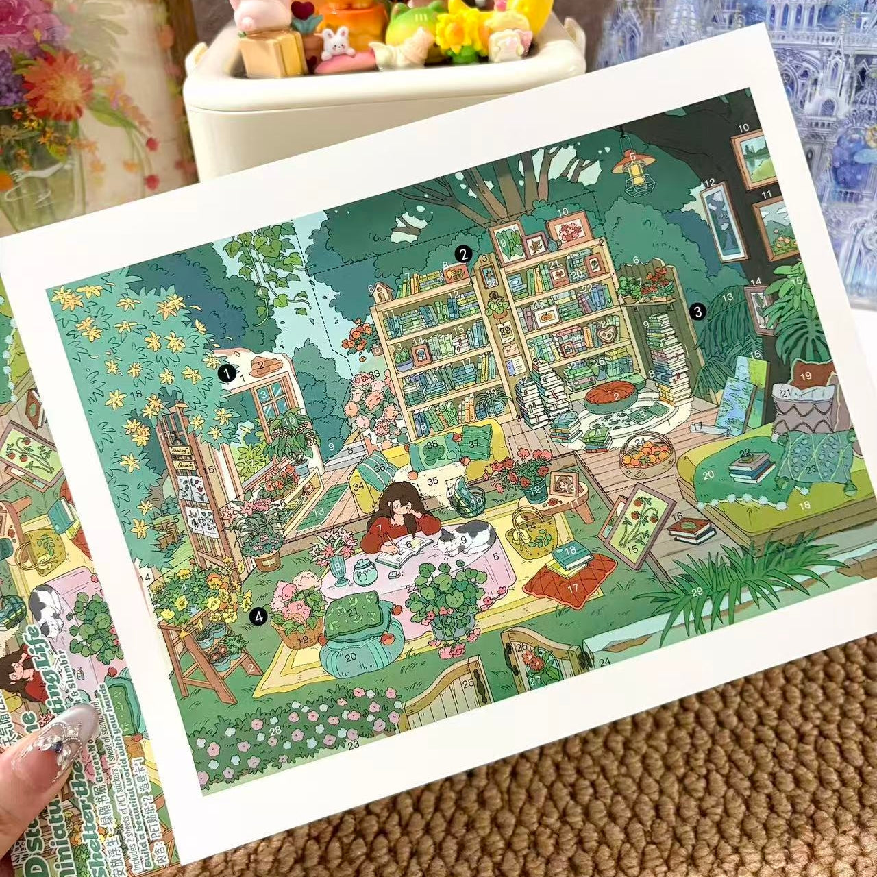Fleeting World-DIY 3D Miniature Scene Sticker