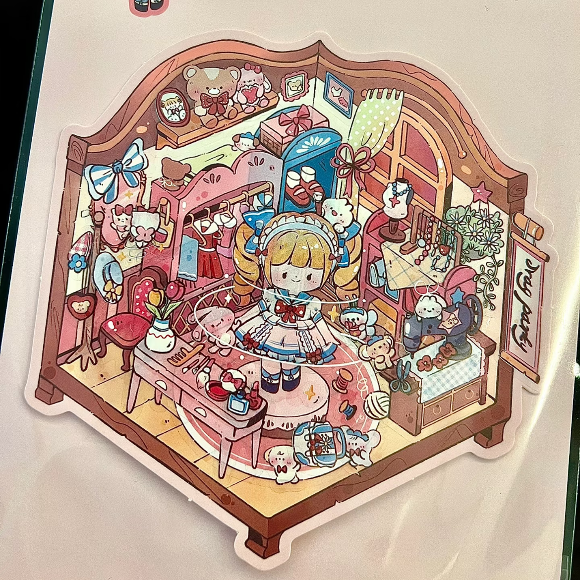 Starry Little Worlds-DIY 3D Miniature Sticker Scene