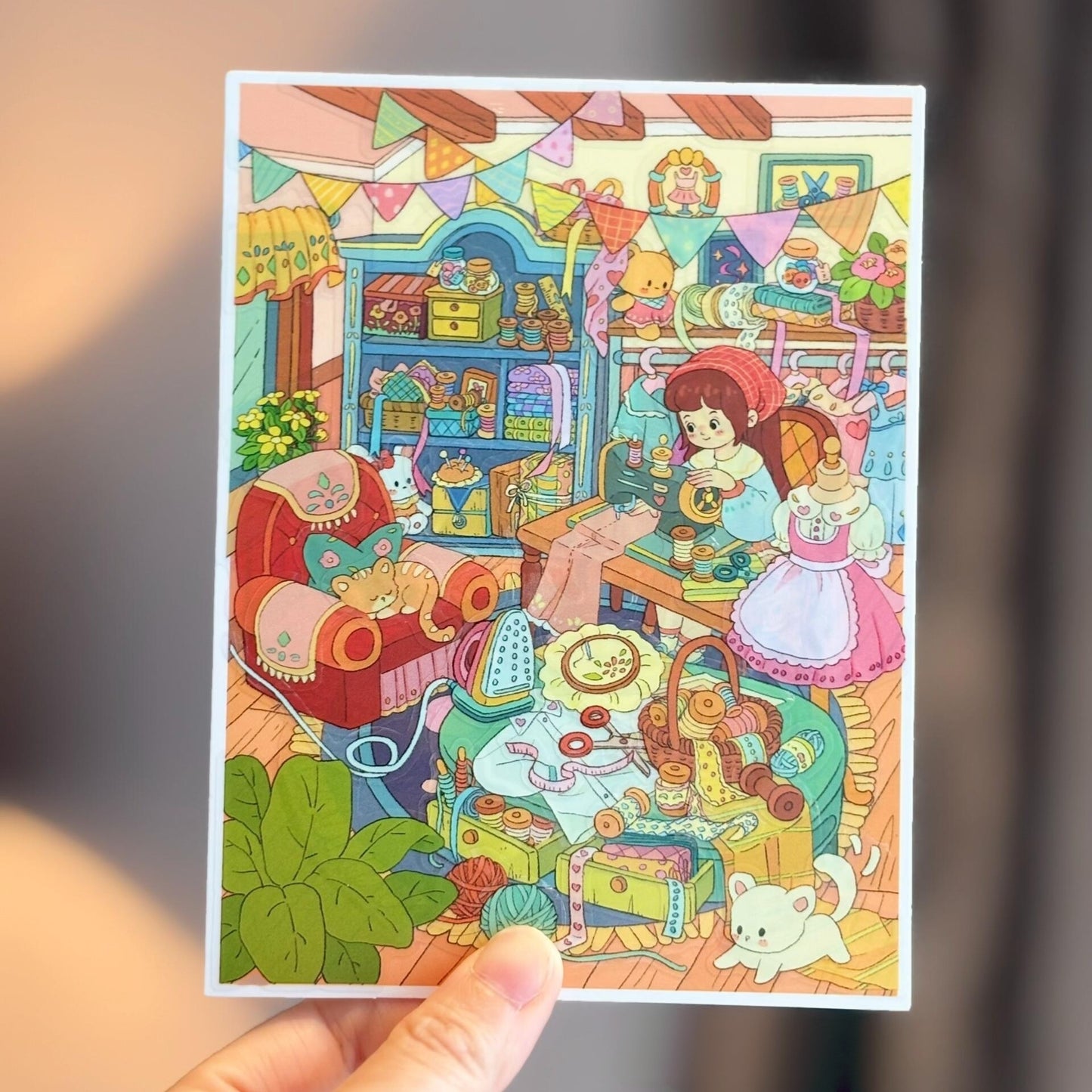 Organize Collection-DIY 3D Miniature Scene Sticker
