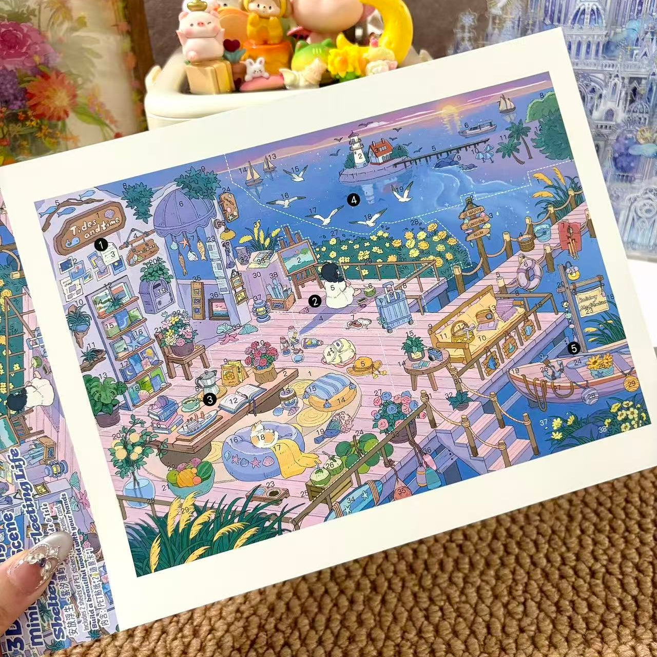 Fleeting World-DIY 3D Miniature Scene Sticker