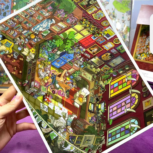 Design Studio-DIY 3D Miniature Scene Sticker