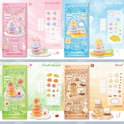 Dessert Stack-3D Stackable Sticker