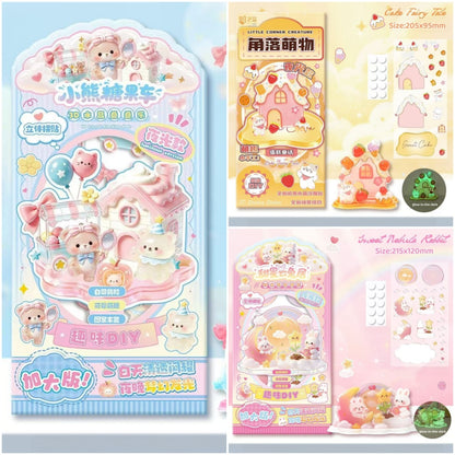 Glow Crystal Nook-3D Stackable Sticker