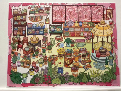 Autumn Baking House-DIY 3D Miniature Scene Sticker