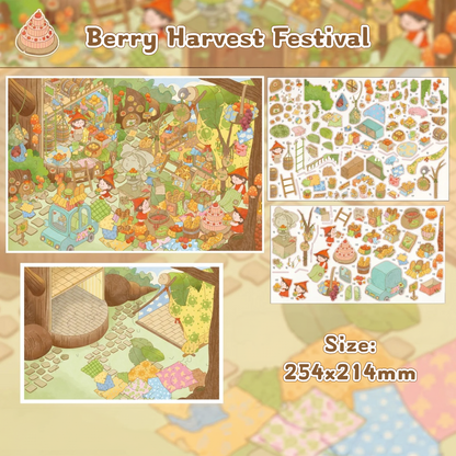 Fable Grove-DIY 3D Miniature Sticker Scene