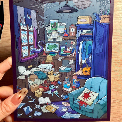 Halloween Sweet Home-DIY 3D Miniature Sticker Scene
