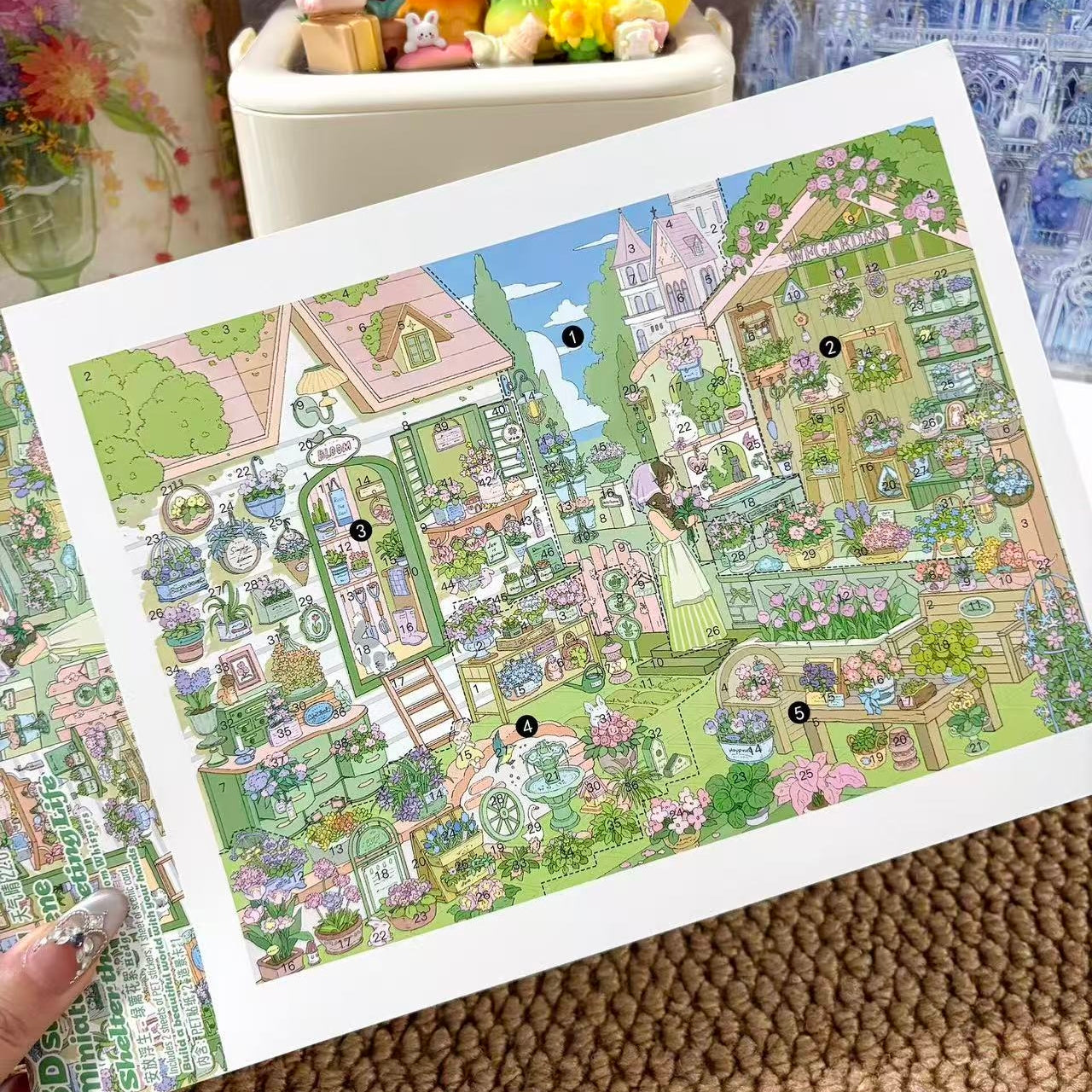 Fleeting World-DIY 3D Miniature Scene Sticker