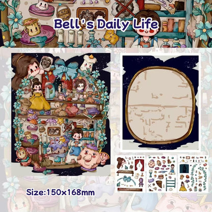 Twisted Fairy Tales-DIY 3D Miniature Sticker Scene