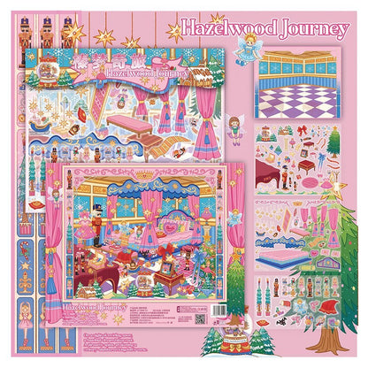 Dark Fairy Tale-DIY 3D Scene Sticker-Miniature Scenes