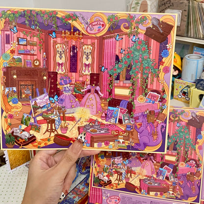 Wonder Dream-DIY 3D Scene Sticker-Miniature Scenes