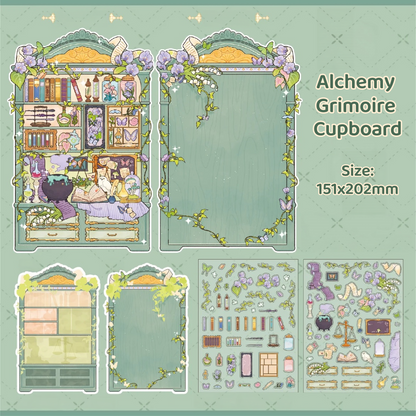Curio Window Series-DIY 3D Miniature Sticker Scene