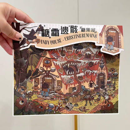 Dark Fairy Tale-DIY 3D Scene Sticker-Miniature Scenes