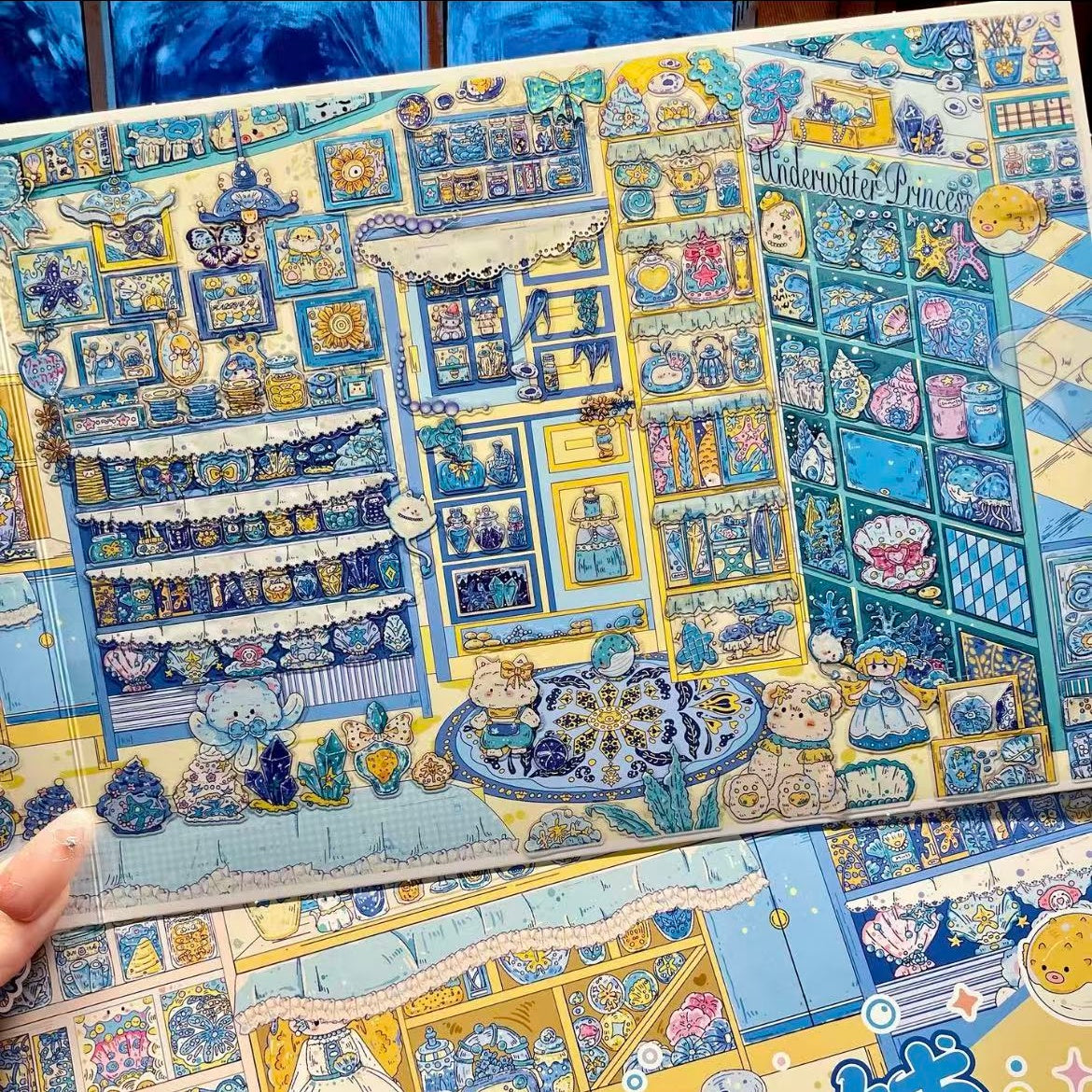 Wonder Emporium-DIY 3D Miniature Sticker Scene