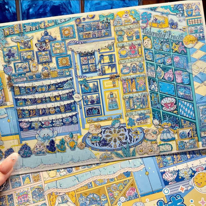 Wonder Emporium-DIY 3D Miniature Sticker Scene