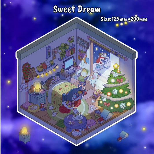 Starry Little Worlds-DIY 3D Miniature Sticker Scene