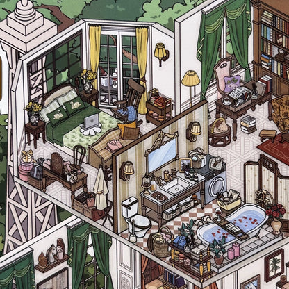 Seasonal Hideaways-DIY 3D Miniature Sticker Scene