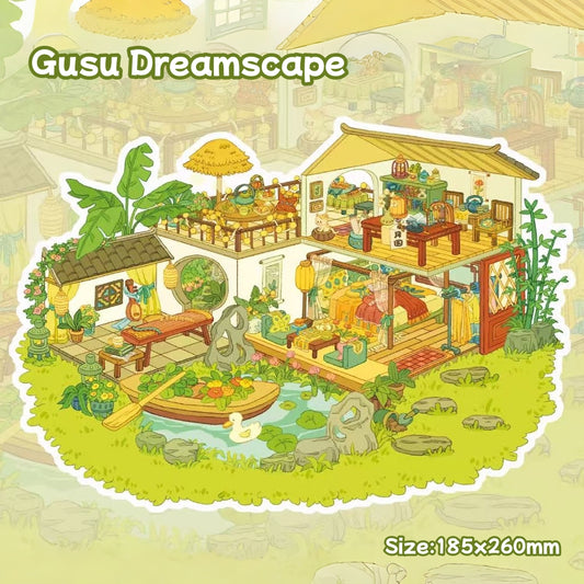 Dream Retreat-DIY 3D Miniature Scene Sticker