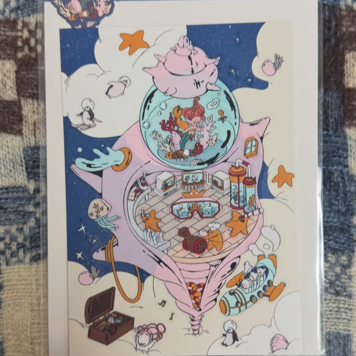 Starry Little Worlds-DIY 3D Miniature Sticker Scene