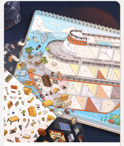 Telado 10.0 Sticker Book  (7 in 1)
