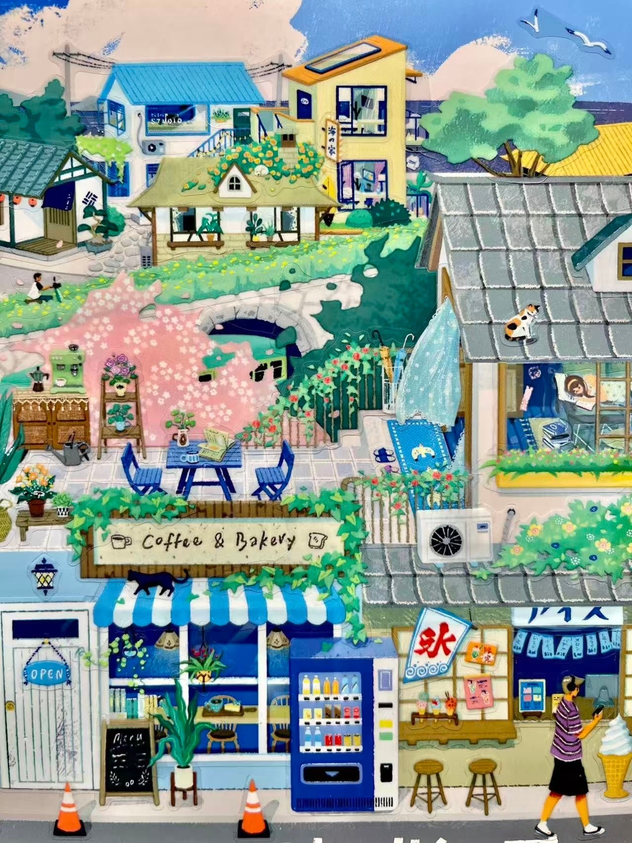 World Travel Series-DIY 3D Miniature Scene Sticker
