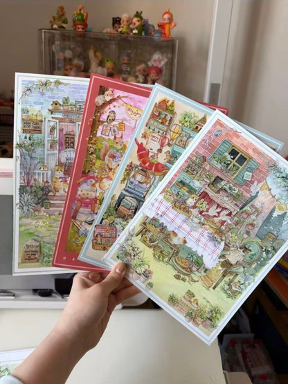 Tender Time-DIY 3D Miniature Scene Sticker