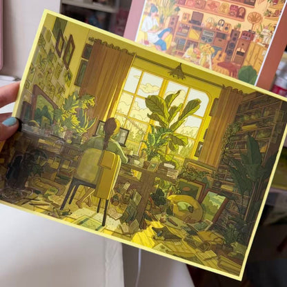 Ideal Life-DIY 3D Miniature Scene Sticker