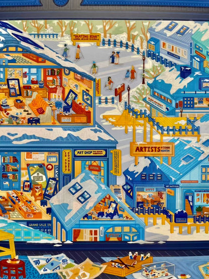 Snow Magic-DIY 3D Miniature Scene Sticker