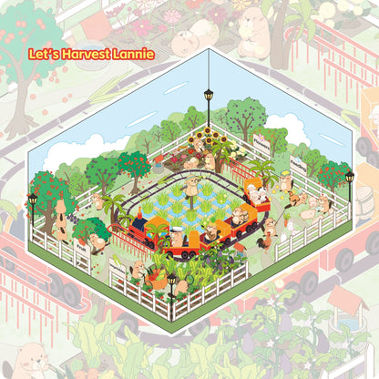 Spring Outing-DIY 3D Miniature Scene Sticker
