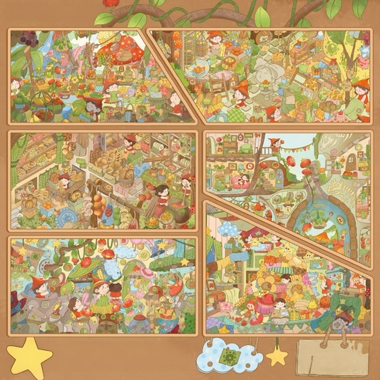 Fable Grove-DIY 3D Miniature Sticker Scene