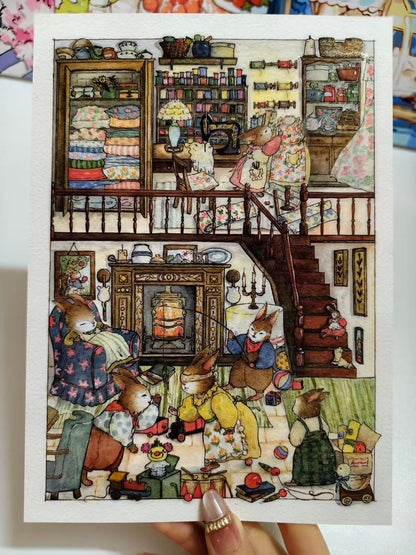 Fairy tale-DIY 3D Miniature Scene Sticker