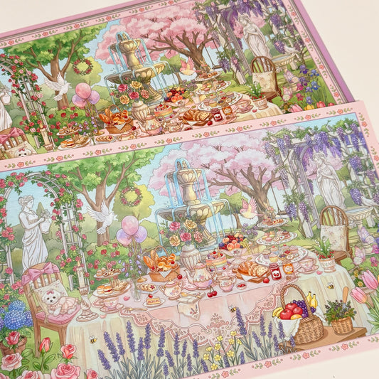 Vintage Regal Aesthetic-DIY 3D Miniature Sticker Scene