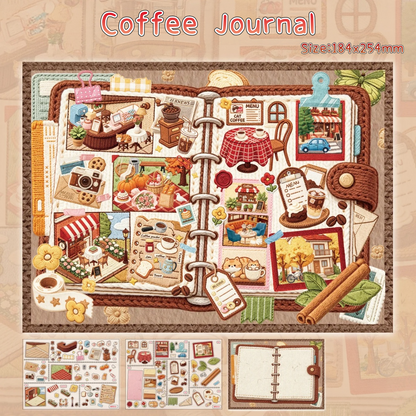 Wonder Wander Vol.4-DIY 3D Miniature Sticker Scene