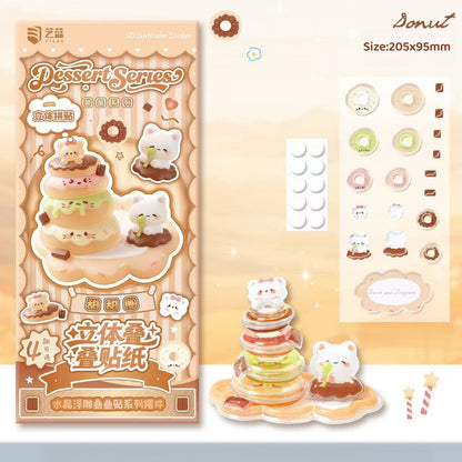 Dessert Stack-3D Stackable Sticker