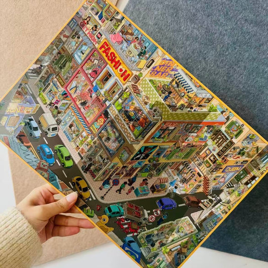 Twilight Hide-DIY 3D Miniature Scene Sticker