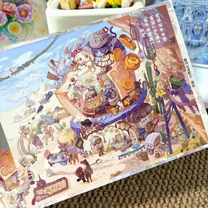 Whimsy Bazaar-DIY 3D Miniature Sticker Scene