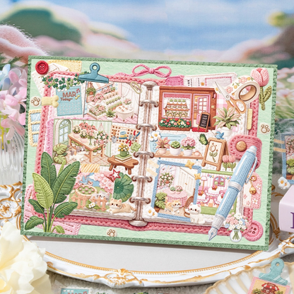 Wonder Wander Vol.4-DIY 3D Miniature Sticker Scene