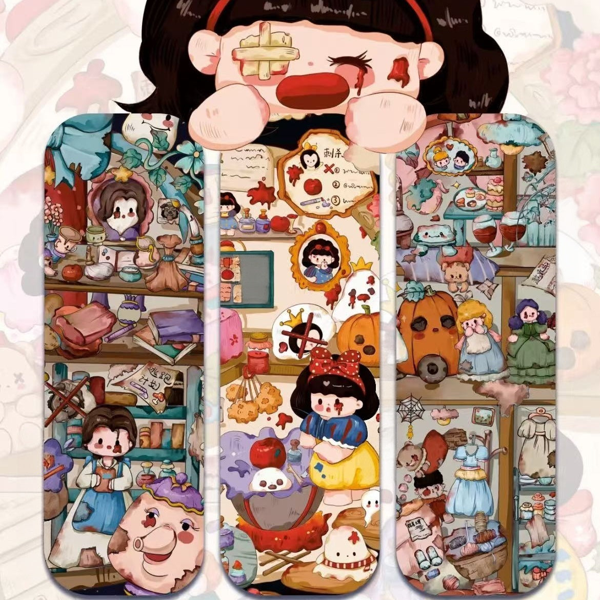 Twisted Fairy Tales-DIY 3D Miniature Sticker Scene