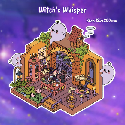Starry Little Worlds-DIY 3D Miniature Sticker Scene