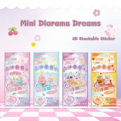 Mini Diorama Dreams-3D Stackable Sticker