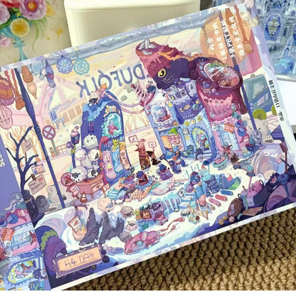 Whimsy Bazaar-DIY 3D Miniature Sticker Scene