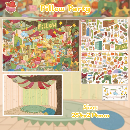 Fable Grove-DIY 3D Miniature Sticker Scene